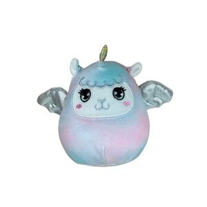 Squishmallow Winona Rainbow Pegasus Stuffed Plush‎ 5" Kellytoy